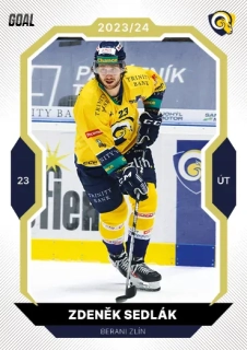 23-24 GOAL Cards - Zdeněk SEDLÁK č. 211 GOLD 1of20