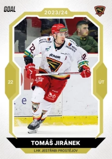 23-24 GOAL Cards - Tomáš JIRÁNEK č. 255 GOLD 1of20