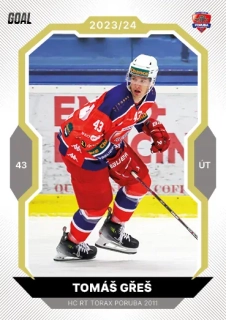 23-24 GOAL Cards - Tomáš GŘEŠ č. 267 GOLD 1of20