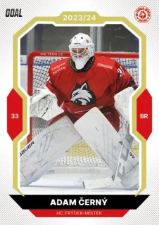 23-24 GOAL Cards - Adam ČERNÝ č. 313 GOLD 1of20