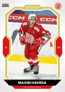 23-24 GOAL Cards - Maxim HAVRDA č. 334 GOLD 1of20