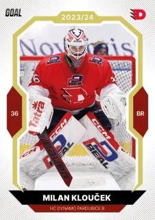 23-24 GOAL Cards - Milan KLOUČEK č. 371 GOLD 1of20