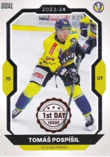 23-24 GOAL Cards - Tomáš POSPÍŠIL č. 310 1st day issue