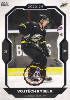 23-24 GOAL Cards - Vojtěch KYSELA č. 369 1st day issue