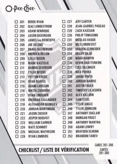 23-24 OPC - CHECKLIST 201-300 č. 300