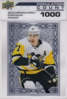 23-24 Upper Deck S2 - Evgeni MALKIN č. PC-34 POPULATION COUNT 1000