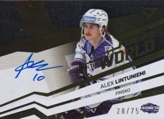 23-24 TELH - Alex LINTUNIEMI č. AWS-AL AUTO 28/75