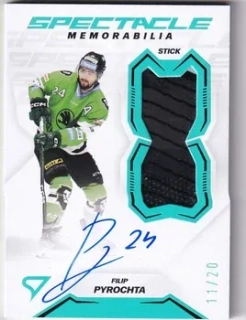 23-24 TELH - Filip PYROCHTA č. SM-FP NEON GREEN 11/20