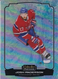 22-23 OPC Platinum - Josh ANDERSON č. 91 ARTIC FREEZE x/99