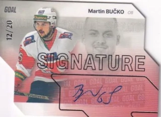 23-24 GOAL Cards - Martin BUČKO č. S-95 SILVER 12/20