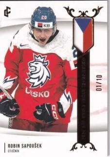 Expectations Road to Prague - Robin SAPOUŠEK č. U20-16 RED x/10