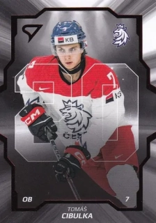 2024 Hokejové Česko - Tomáš CIBULKA č. CD-05