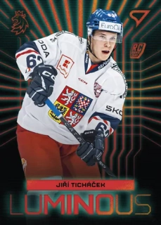 2024 Hokejové Česko - Jiří TICHÁČEK č. LS-13 RED