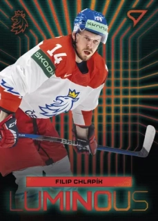 2024 Hokejové Česko - Filip CHLAPÍK č. LS-17 RED
