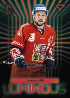 2024 Hokejové Česko - Jan KOVÁŘ č. LS-20 RED
