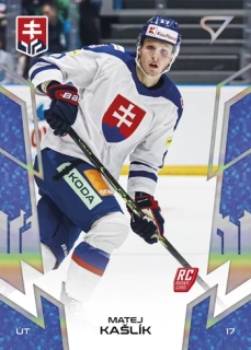 2024 Hokejové Slovensko - Matej KAŠLÍK č. 35 BLUE