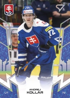 2024 Hokejové Slovensko - Andrej KOLLÁR č. 38 BLUE