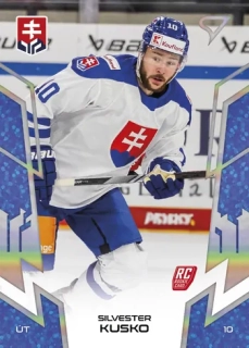 2024 Hokejové Slovensko - Silvester KUSKO č. 41 BLUE