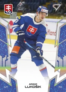 2024 Hokejové Slovensko - Adam LUKOŠIK č. 44 BLUE