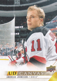 22-23 Upper Deck Series 1 - Andreas JOHNSSON č. C50 UD Canvas