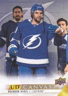 22-23 Upper Deck Series 1 - Brendon HAGEL č. C71 UD Canvas