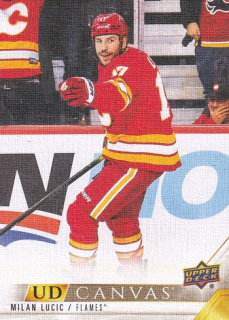 21-22 Upper Deck Series 2 - Milan LUCIC č. C131 UD CANVAS
