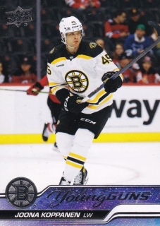 23-24 Upper Deck S1 - Joona KOPPANEN č. 203 YOUNG GUNS
