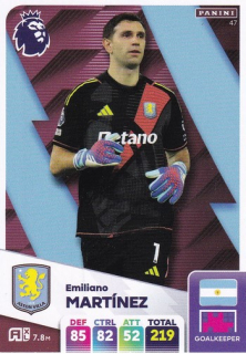 24-25 Panini Premier League - Emiliano MARTÍNEZ č. 47