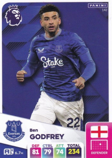 24-25 Panini Premier League - Ben GODFREY č. 142
