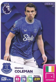 24-25 Panini Premier League - Séamus COLEMAN č. 143