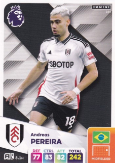 24-25 Panini Premier League - Andreas PEREIRA č. 164