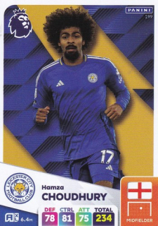 24-25 Panini Premier League - Hamza CHOUDHURY č. 199