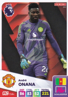 24-25 Panini Premier League - André ONANA č. 245