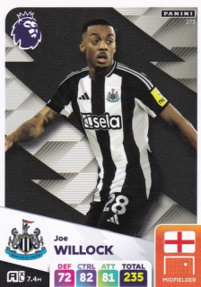 24-25 Panini Premier League - Joe WILLOCK č. 273
