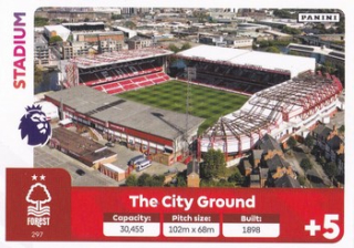 24-25 Panini Premier League - The City Ground č. 297
