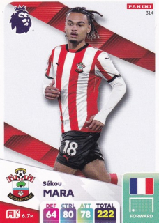 24-25 Panini Premier League - Sékou MARA č. 314