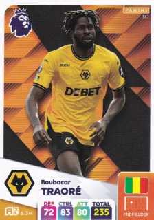 24-25 Panini Premier League - Boubacar TRAORÉ č. 361