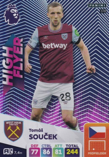 24-25 Panini Premier League - Tomáš SOUČEK č. 378 High Flyer