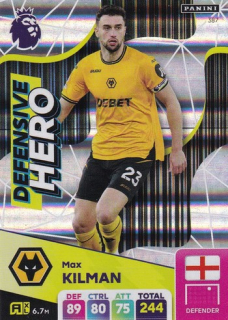 24-25 Panini Premier League - Max KILMAN č. 387 Defensive Hero
