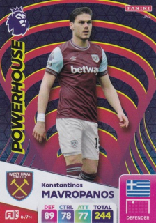 24-25 Panini Premier League - Konstantinos MAVROPANOS č. 392 Powerhouse