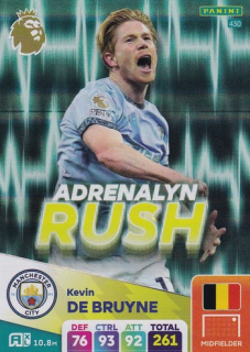 24-25 Panini Premier League - Kevin De BRUYNE č. 430 Adrenalyn Rush