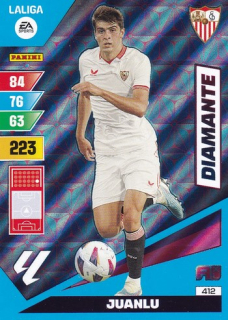 23-24 Panini LaLiga - JUANLU č. 412 Diamante