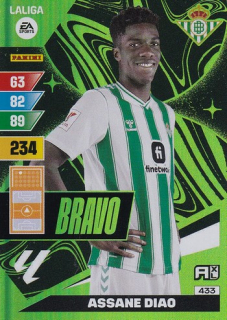 23-24 Panini LaLiga - ASSANE DIAO č. 433 Bravo
