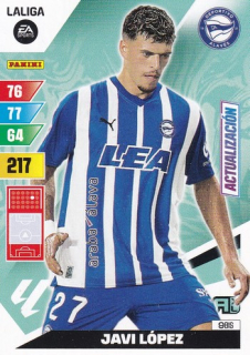 23-24 Panini LaLiga - JAVI LÓPEZ č. 9BIS