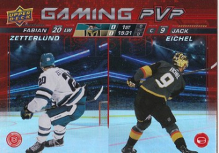 24-25 UD S1 - Fabian ZETTERLUND/Jack EICHEL č. GPVP-19 GAMING PVP