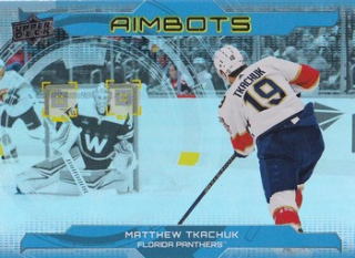 24-25 UD S1 - Matthew TKACHUK č. AB-6 AIMBOTS