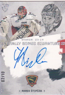 23-24 GC Finally Season - Marek ŠTIPČÁK č. S-PV2 Bonus Signature 02/10