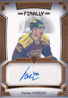 23-24 GC Finally Season - Radek POŘÍZEK č. A-46 Autograph 11/20