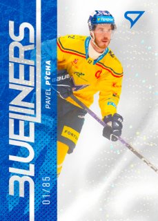 24-25 TELH - Pavel PÝCHA č. BL-16 Blueliners Holo Ice x/85
