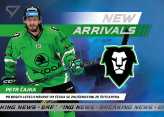 24-25 TELH - Petr ČAJKA č. NA-33 New Arrivals